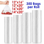 Plastic Produce Clear Bag On Kitchen Food Fruit Storage Vegetable 350/ROLL. Fixed Price $124.98.