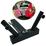 Hitch Mount Dual Flagpole Holder Universal For Standard 2 In Receiver. Fixed Price $29.69.