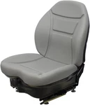 Fits Simplicity ZT3000 24HP Lawn Mower Seat & Mechanical Suspension - Gray Vinyl. Fixed Price $639.00.
