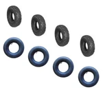 (4) Go Kart Mini Bike 4.10 X 3.50-6 Stud Cst Cheng Shin Tires & Tubes. Fixed Price $114.99.