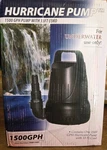 Alpine Hurricane Pond Waterfall Pump Gph PAB1500. Fixed Price $65.00.