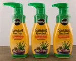 Lot Of 3 Miracle-gro Succulent Plant Food Liquid Fertilizer, 8OZ. Each, New S4. Fixed Price $19.99.