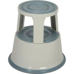 Global Industrial 17"H Rolling Step Stool - Gray. Fixed Price $76.58.
