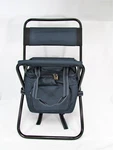 Portable Chair & Cooler Blue - Beach Picnic Camping Excalibur Outdoor Living. Fixed Price $25.60.