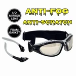 Safety Goggle Work Glasses Padded I/o Anti-fog Lens Headband & Temples Z87.1+. Fixed Price $11.77.