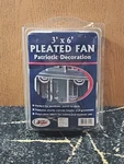 Annin 3 Ft X 6 Pleated Fan Red, White, & Blue Patriotic Usa New!!!. Fixed Price $24.99.