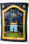 Carson "home Sweet Home" Garden Flag Folk Art Primitive Country. Fixed Price $10.99.