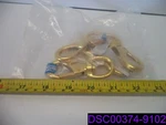 Qty = 4: National Hardware Bolt Snaps 3/4" X 3-5/8" P/n N890-009. Fixed Price $13.98.