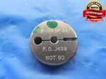 36 Thread Ring Gage #8 .164 No Go Only P.d. = .1439 UNF-3A Quality Tool. Fixed Price $49.99.