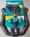 Gilmour Sprinkler Heavy Duty Metal Black Elevated Base Impact 43 Ft. Range, 5800. Fixed Price $22.99.