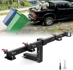 Dual Trash Can Hauler Hitch Enhanced Thickness, Adjustable Heavy-duty Steel Ga. Fixed Price $102.99.