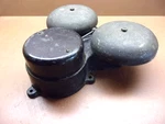 Antique Fire Alarm Two 6" Brass Bells Cast Iron Early Western Electric. Fixed Price $40.49.