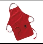 Weber Grill Apron #6476 Cotton Black Embroidered With Pockets. Fixed Price $10.00.