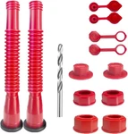 Gas Can Replacement Kit, 2 Spouts, Anti-spill Nozzle. Fixed Price $12.95.