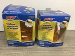 2 Pic New Yellow Jacket & Wasp Trap Effective And Easy To Use Reusable. Fixed Price $9.95.