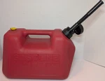 Blitz 11815 2 Gallon Oz. Plastic Gas Can W/ Flex Spout, Vent & Cap. Fixed Price $29.99.