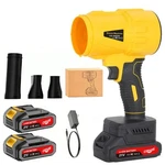 Electric Cordless Leaf Blower, 30000 Rpm Motor, 2 Batteries Handheld Lightweight. Fixed Price $25.99.