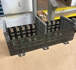 Allen Bradley 1746-A10 Ser Slc 500 Slot Chassis Rack. Fixed Price $30.00.