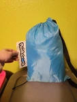 The Official Light Blue Pouch Couch As Seen On Tv Outdoors Camping Hiking. Fixed Price $18.96.