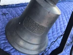 Authentic 1916 Sk-goben Bronze Maritime Ship Bell Original Nautical Antique. Fixed Price $750.00.