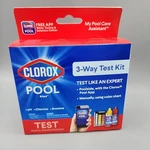 Clorox Pool & Spa 3-WAY Water Test Kit Ph Chlorine Bromine Sealed. Fixed Price $8.43.