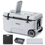 Vevor 52QT Hard Cooler Portable Rolling Coolbox For Outdoor Picnic Grill Camping. Fixed Price $118.90.