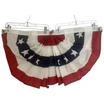 Annin & Co Banner Window Swag Flag Porch Set 3 Usa Patriotic July 4TH Memorial. Fixed Price $48.00.