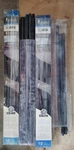 Fortress Vintage Round Balusters 32IN Black Steel 3/4IN 42IN Railing 33PC New. Fixed Price $29.99.