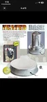 Farm Innovators Model HP-125 Heated Base For Metal Poultry Founts 125-WATT. Fixed Price $40.00.