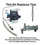 Argo Fuel Pump Ht, Htb, 6X6, 8X8, Amphibious Atv Tecumseh OH160 Engine. Fixed Price $27.99.