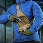 Tactical Shoulder Chest Pack Sling Bag Concealed Carry Pistol Gun Pouch For Men. Fixed Price $22.24.