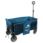 Ozark Trail Adult Height Adjustable Quad Fold Camping Cart Wagon, Blue. Fixed Price $145.99.