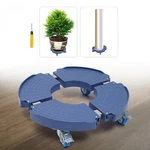 Heavy Duty Caddy With Wheels - Adjustable Mobile Planter Cart. Fixed Price $26.50.