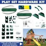Swing Sets For Backyard Hardware Kit Children Kids Outdoor Fun Playset New. Fixed Price $270.25.
