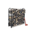 Ironton Adjustable Steel Firewood Rack, 3-5/16IN.L X 13IN.W 44IN.H. Fixed Price $49.99.
