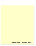 Neenah Classic Linen- Natural White- #80 50 Sheets. Fixed Price $34.50.