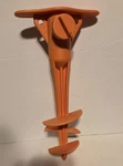Strand Import Beach Anchor Umbrellas, Fishing Poles, Tent Stake -orange. Fixed Price $12.00.