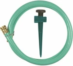 Set Of 2 - Gilmour 6' Hose Faucet Extension And Flow Control Teal W/ Stake. Fixed Price $9.50.