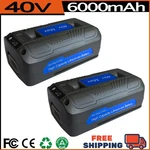 2X For Snow Joe/sun 40V Volt 6.0AH Lithium-ion Battery IBAT40. Fixed Price $289.99.