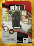 Weber 7148 Premium Grill Cover 18" Black Brand New. Fixed Price $18.00.