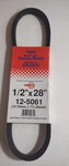 12-5061 4L280 Rotary Premium Black Belt 1/2" X 28" 4L-280. (12.70MM 711.20MM). Fixed Price $10.45.