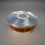 3M Scotch 407 Detectable Buried Fiber Optic Tape 3" X 1000FT Orange New. Fixed Price $48.40.