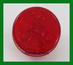 Upi 2-1/2" Round Clearance Side Marker Light 4 Led Red Lens Grommet Mount. Fixed Price $9.95.