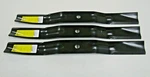 3 Usa Made Blades To Fit Frontier GM1072E/GM2072 72" Fininshing/grooming Mower.. Fixed Price $67.84.