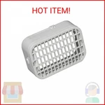 Amerimax 2.5" 3.25" White Vinyl Rodent Guard, 37552, EMW5650338. Fixed Price $17.74.