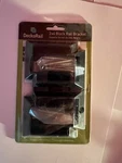 Deckorail Black Bracket 2X4. Fixed Price $9.99.