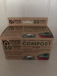 Natural Home Bags *use W/ 1, 1.3, & 1.8 Gallon Bins* Compostable. Fixed Price $14.00.