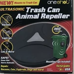 Oneshot Ultrasonic Trash Can Animal Repeller Squirrel Dog Cat Skunk Deer Raccoon. Fixed Price $15.93.
