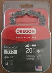 Oregon D72 Steel Chainsaw 20 Bar X 3/8 Pitch , New Sealed. Fixed Price $27.00.