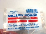 Stationary 1IN Cast Aluminum Silver Bracket By Valley Forge. Fixed Price $12.88.
